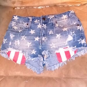 Mossimo SupplyCo High rise shorts size 00/24